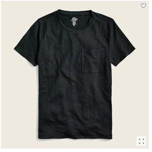 J. Crew Linen Crewneck T-shirt
